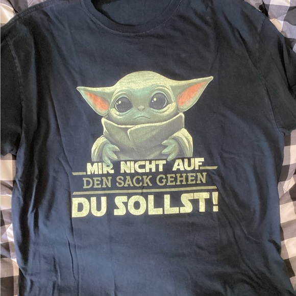 German baby Yoda Grogu smartass tee - Picture 1 of 1